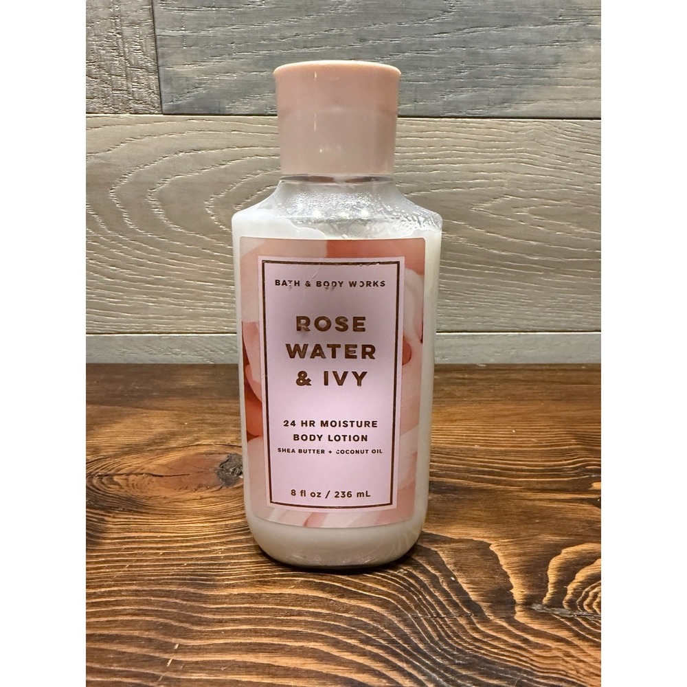 Bath & Body Works Rose Water & Ivy 24 Hours Moisture Body Lotion 8 fl oz